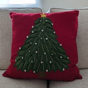 Christmas Tree Throw Pillow